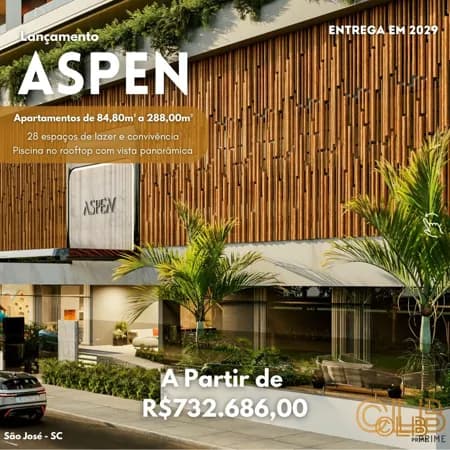 Apartamento Alto Padrão em Nossa Senhora do Rosário, São José/SC