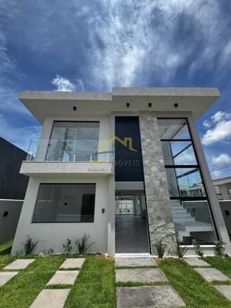 Casa Alto Padrão 4 suítes Condomínio Horto Ville Abrantes