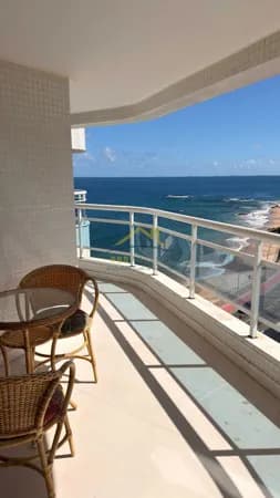 Apartamento 1/4 VISTA MAR PORTEIRA FECHADA Ondina