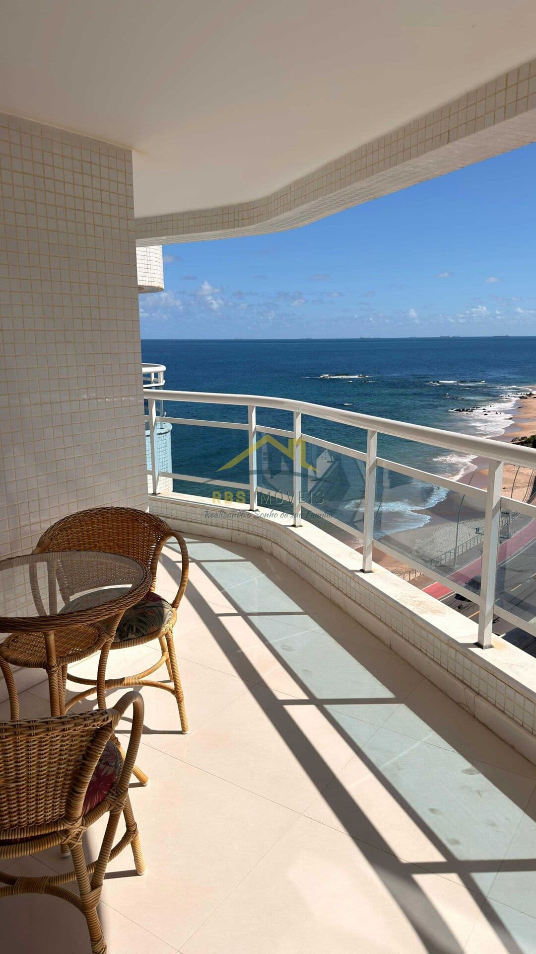Apartamento 1/4 VISTA MAR PORTEIRA FECHADA Ondina