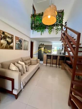 Casa em Condomínio 3 suítes MOBILIADA 100m² Guarajuba