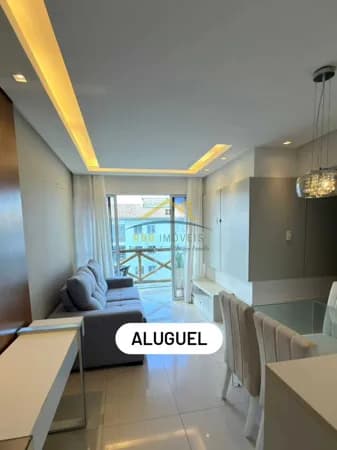 Apartamento Aluguel 2/4 suíte Bosque da Aldeia Abrantes 2.600 com taxas