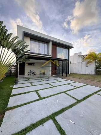 Alphaville Litoral Norte 3 Casa Condomínio 4 suítes Energia Solar 1.850 mil