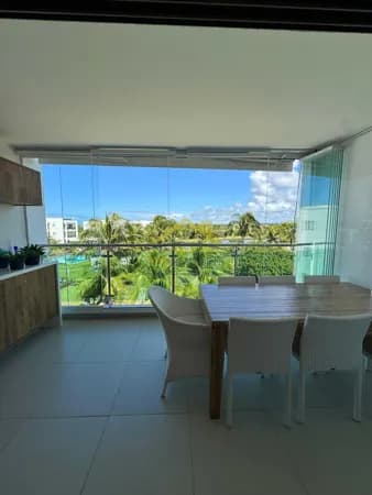 Praia do Forte Apartamento 2/4 1 suíte 86m² Ibero Porteir Fechada