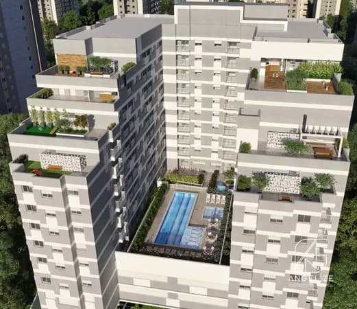 APARTAMENTO NO MORUMBI - 1 DORM. - 33m² COM VARANDA E VAGA - ENTREGA EM 3 MESES