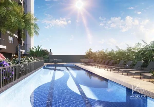 APARTTAMENTO ENTREGA EM 2 MESES- 42M² COM VARANDA - VILA DAS BELEZAS