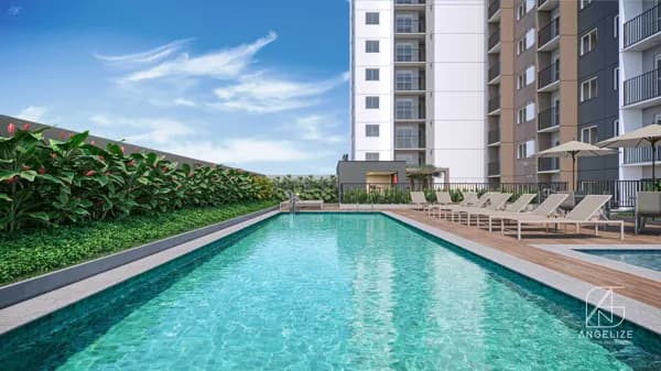 APARTAMENTO 41M² -2 DORMS COM VARANDA NO SOCORRO