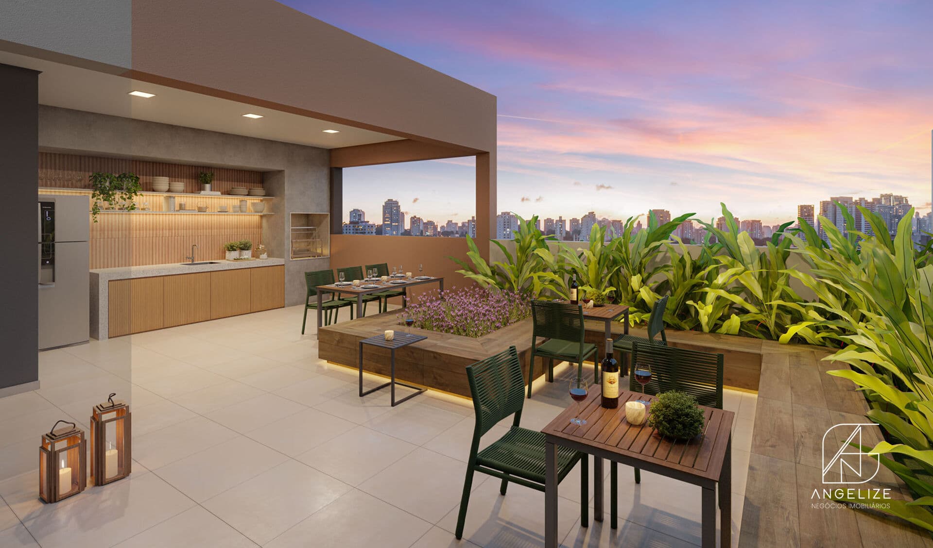 Apartamento 2dorms (1 suíte) com terraço e vaga no Brás
