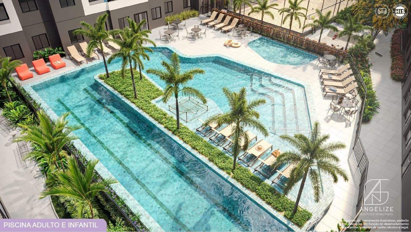 Apartamento 2dorms com suíte a 400m do Shopping SP Market