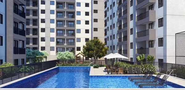 APARTAMENTO EM INTERLAGOS | 42M² VARANDA E VAGA