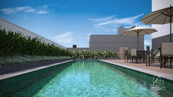 APARTAMENTO 37M² 2DORMS COM VARANDA NA VILA DAS BELEZAS
