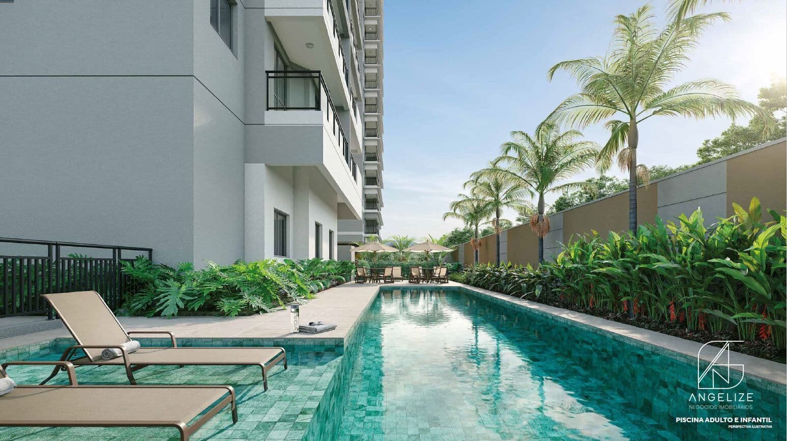 Apartamento 2dorms - 53m, varanda, suíte e vaga na Chácara Santo Antônio