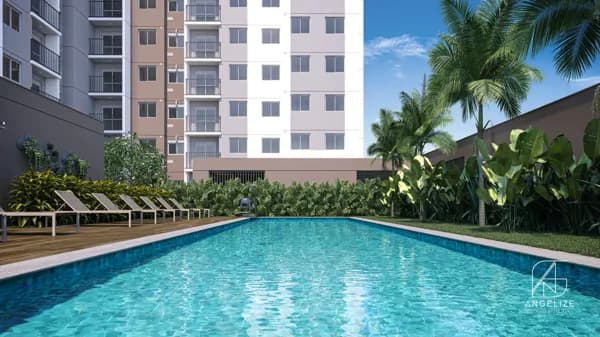 Apartamento em Santo Amaro, 1 Dorm – 27m² com Varanda