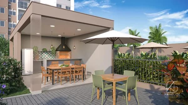 Apartamento em Santo Amaro, 2 Dorm – 40m² com Varanda