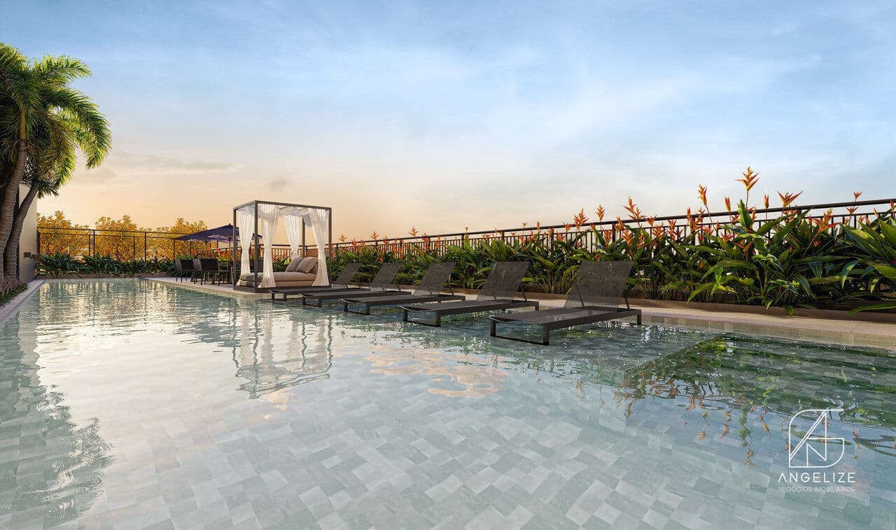 APARTAMENTO 45M², 2 DORMS (1 SUÍTE), SACADA E VAGA NO ALTO DA BOA VISTA