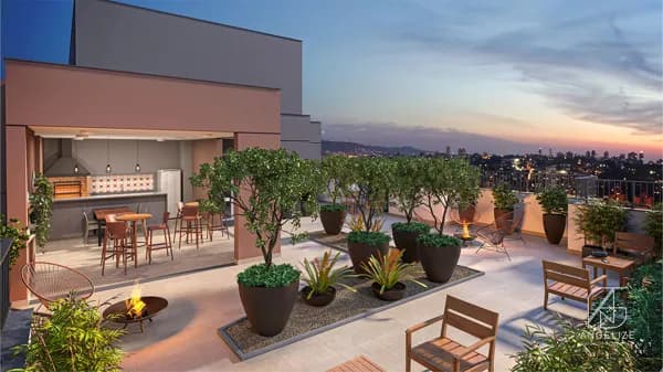 APARTAMENTO 41M² -2 DORMS COM VARANDA E VAGA NO SOCORRO