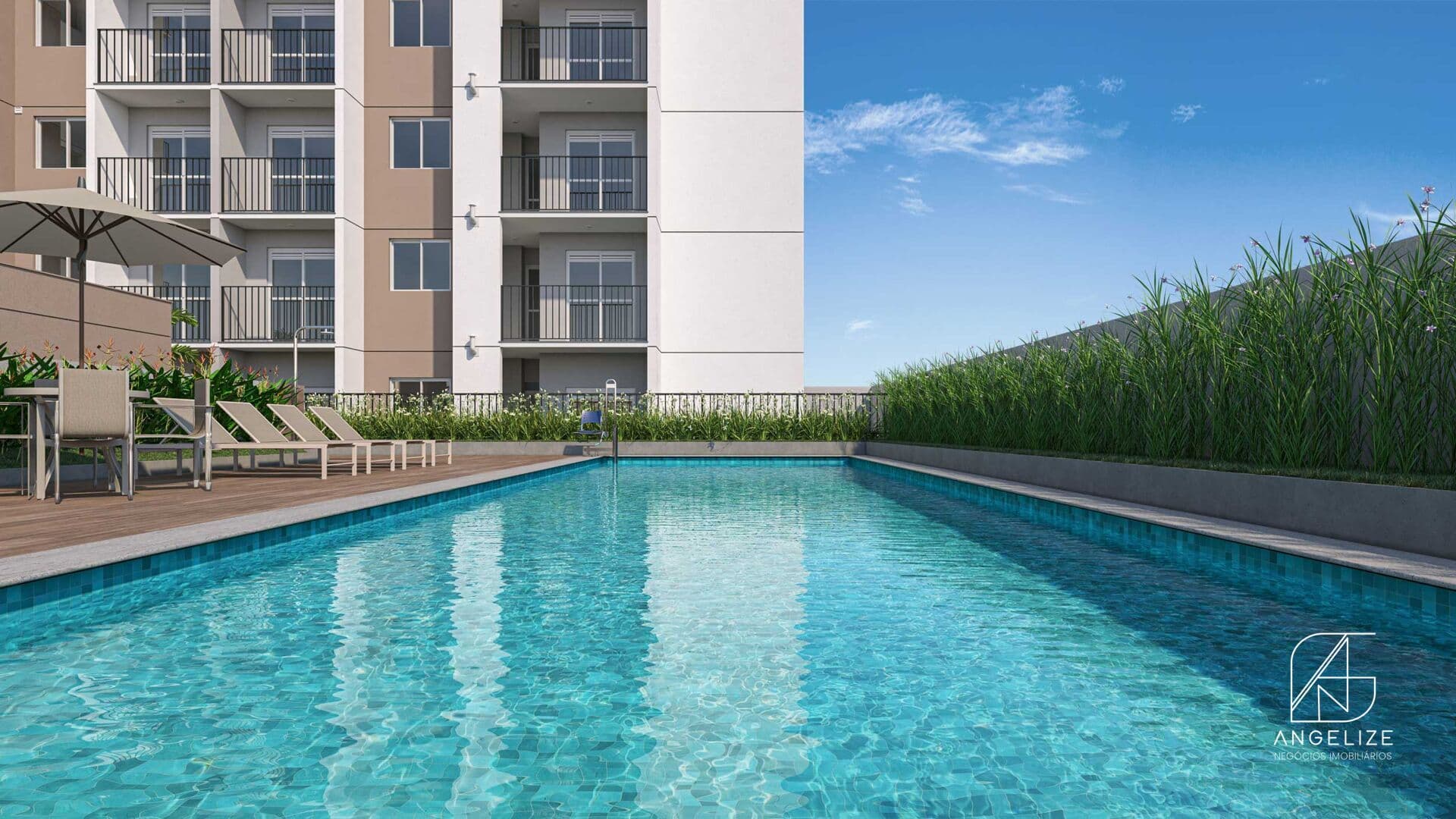 Apartamento 2 dorms com varanda e vaga- 42m² - More ao Lado da USP!