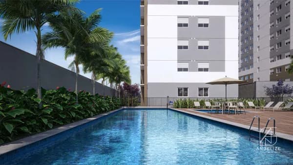 APARTAMENTO 37M² COM VARANDA NA AV. ADOLFO PINHEIRO