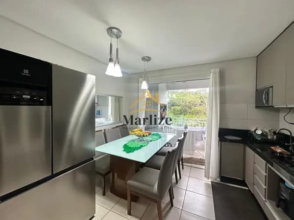 Apartamento semi mobiliado localizado no bairro Três Rios do Sul