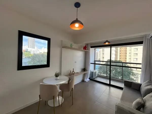 Studio a venda, ar condicionado, varanda, lazer - Perdizes