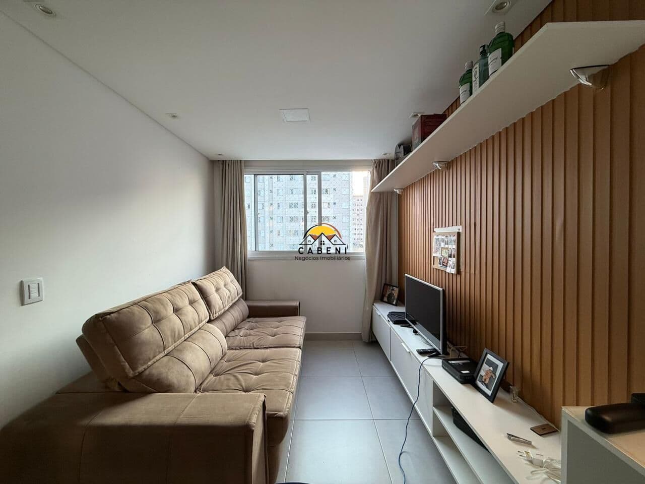 Apartamento a venda, TOTALMENTE MOBILIADO, 2 dormitorios, 1 vaga de garagem no Jd Iris