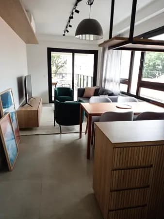 Apartamento Garden MOBILIADO, 1 suite, 1 vaga para locação em Pinheiros com 85m²