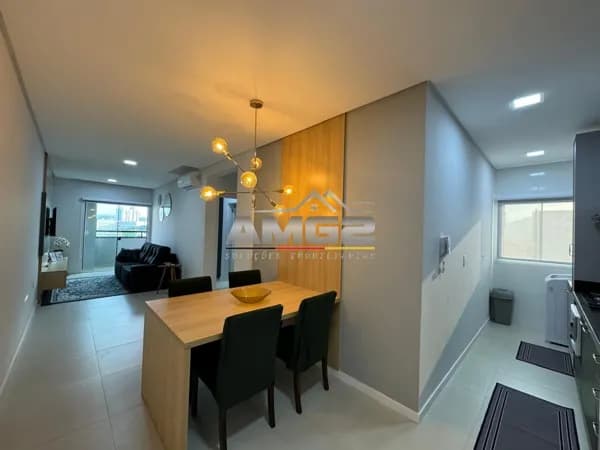 Apartamento com 1 suíte, mobiliado e equipado em Brusque SC