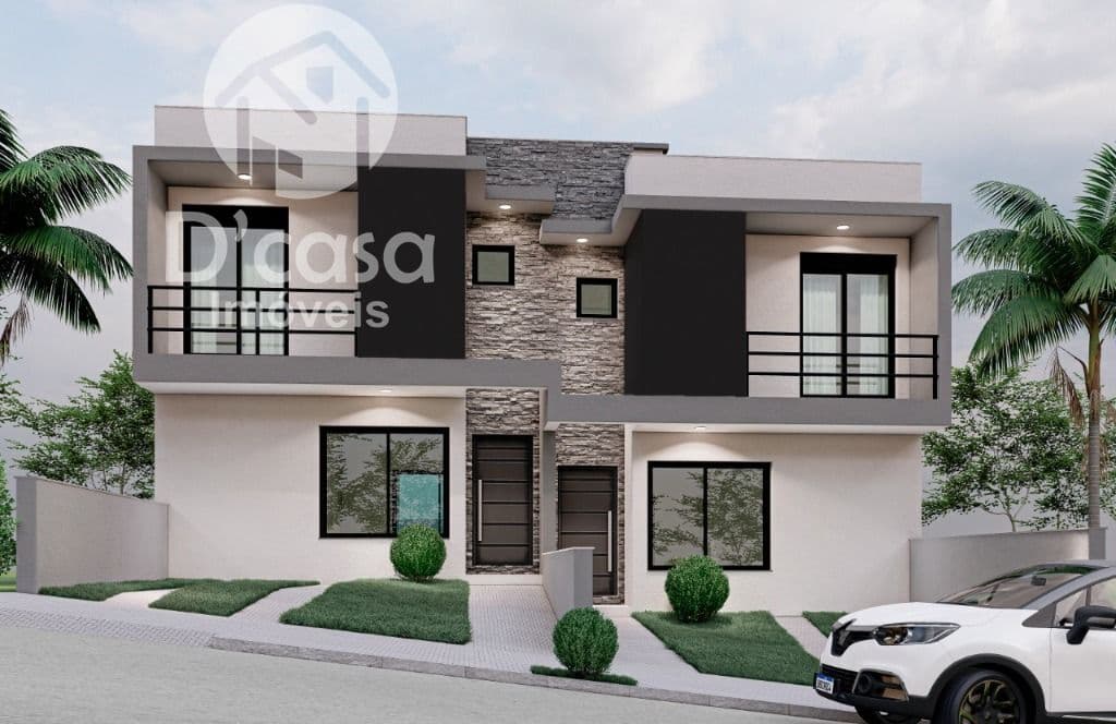 Belíssimo sobrado com 3 dormitórios à venda, 100 m² por R$ 599.900 - Dom Feliciano - Gravataí/RS