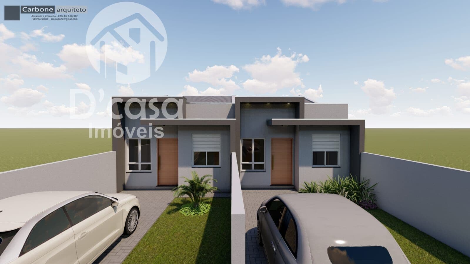 Casas em construção à venda no bairro Vargas - Sapucaia do Sul/RS