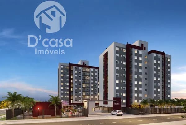 Apartamento com 2 dormitórios à venda, 44 m² por R$ 284.472,78 - Centro - Gravataí/RS
