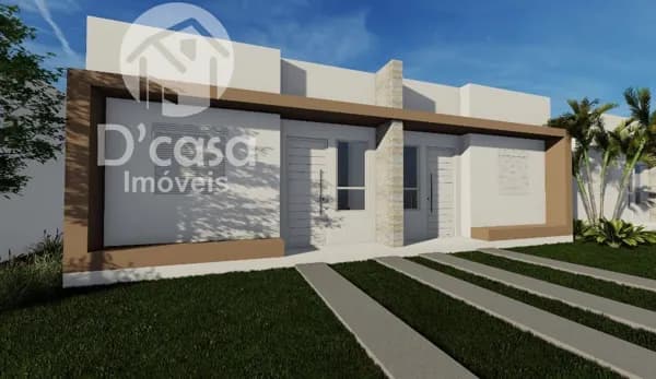 Casas com 2 dormitórios à venda, 41 m² por R$ 196.000 - Bom Princípio - Santo Antônio da Patrulha/RS