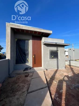 Excelente casa em construção, à venda no bairro Terranova - Gravataí/RS
