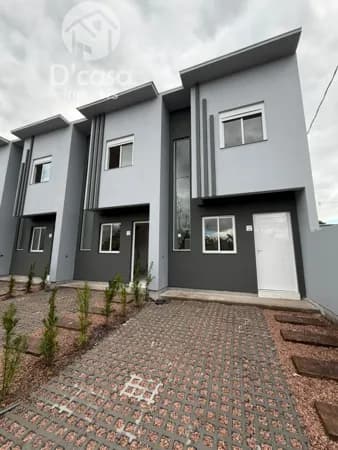 Sobrados em condomínio com 2 dormitórios à venda, 53 m² por R$ 350.000 - Dona Mercedes - Gravataí/RS