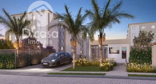 Apartamento com 2 dormitórios à venda, 41 m² por R$ 216.892 - Novo Mundo - Gravataí/RS