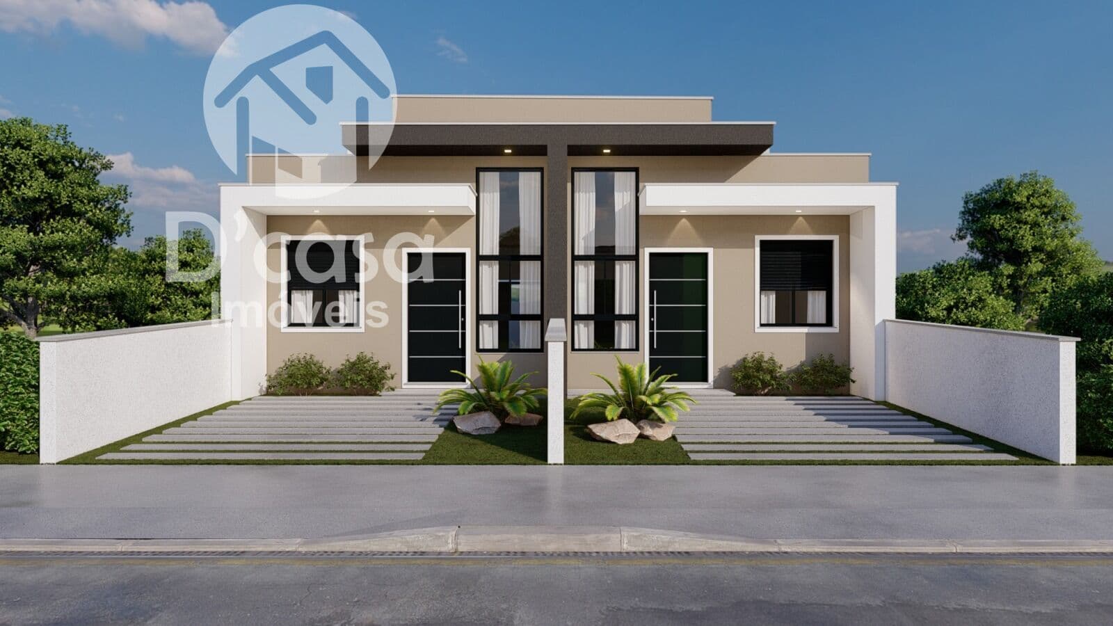 Casa em construção à venda no bairro Terranova - Gravataí/RS