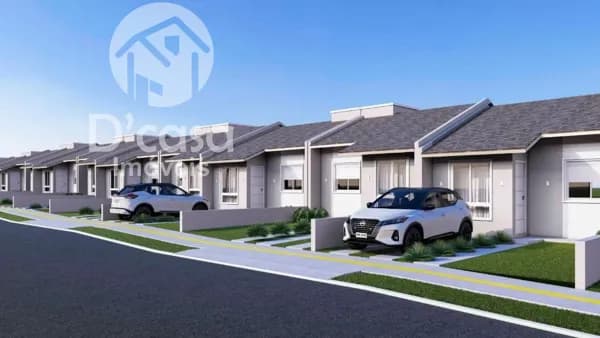 Casas com 2 dormitórios à venda, 48 m² por R$ 275.000 - Sítio Sobrado - Gravataí/RS