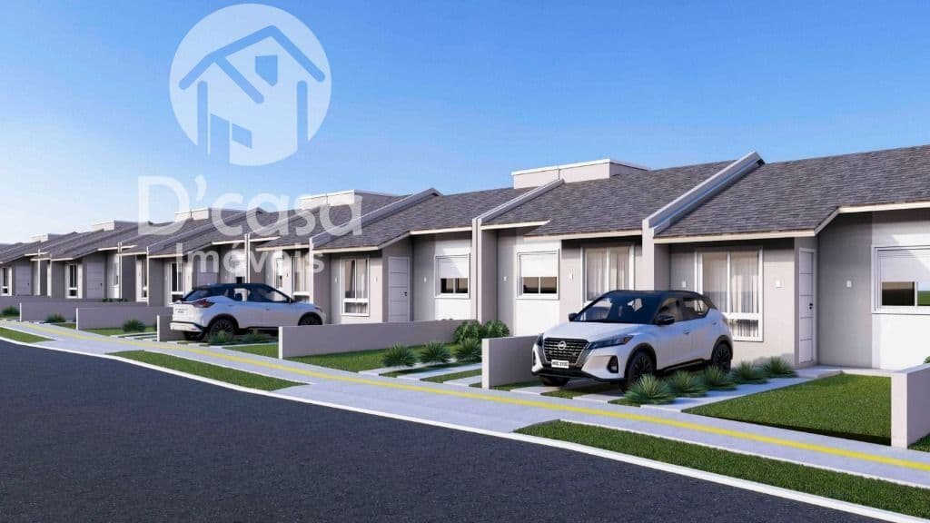 Casas com 2 dormitórios à venda, 48 m² por R$ 275.000 - Sítio Sobrado - Gravataí/RS