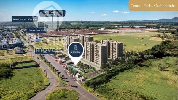 Apartamento com 2 dormitórios à venda, 46 m² por R$ 293.120,00 - Central Parque - Cachoeirinha/RS