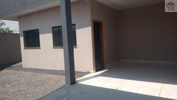 Casa 3 Qtos sendo 1 suite 87m2 no nova canaa em trindade goias