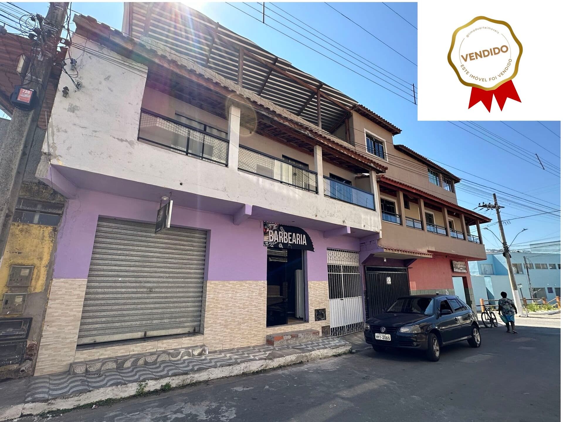 Casa de fundos no bairro Cruzeiro em Lima Duarte/MG.
