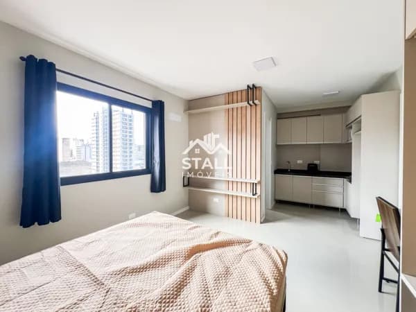 Studio mobiliado para alugar no Centro