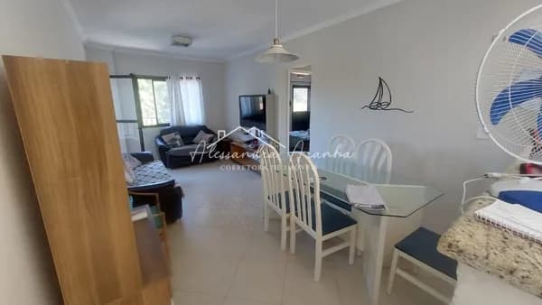 Apartamento venda mobiliado à 400 metros da praia, Massaguaçu -Caraguatatuba-SP