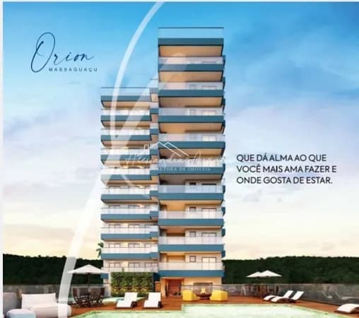 Lançamento frente mar com 03 e 04 dorms à venda - Edifício Orion, Massaguaçu, Caraguatatuba/SP