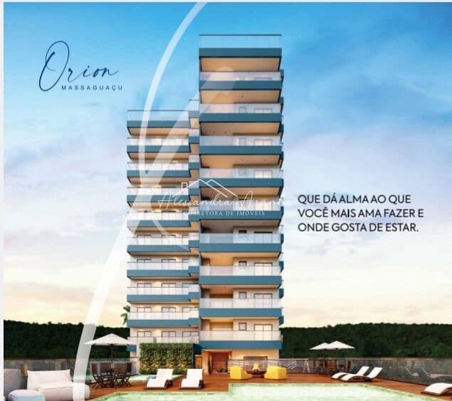 Lançamento frente mar com 03 e 04 dorms à venda - Edifício Orion, Massaguaçu, Caraguatatuba/SP