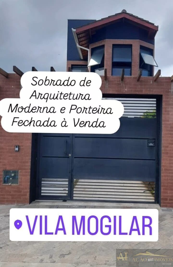 Casa Alto Padrão em Vila Mogilar, Mogi das Cruzes/SP
