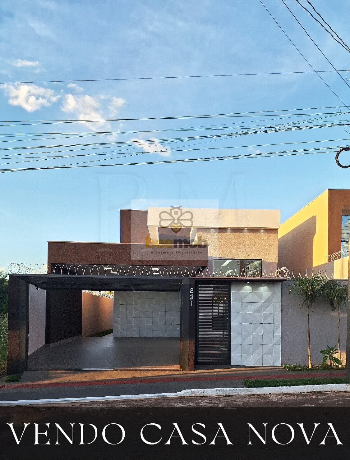 Linda casa com acabamento de primeira