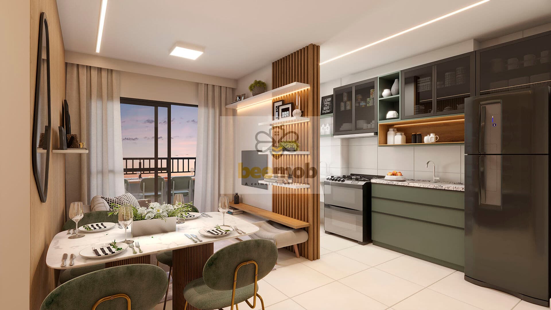 Apartamento em Campo Grande - Parque Residencial Rita Vieira