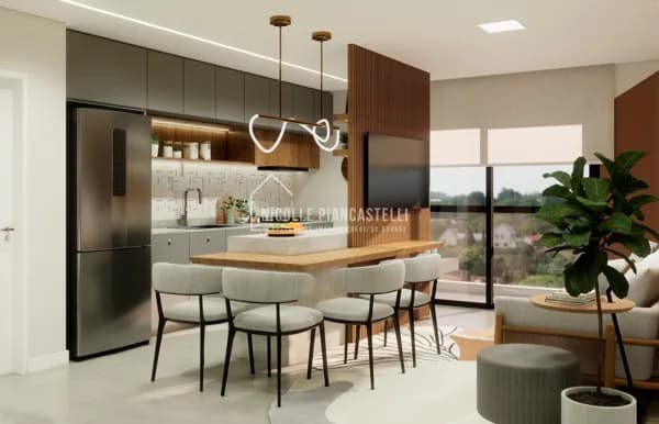 Apartamento com 1 suíte + 1 quarto, no Bom Retiro.