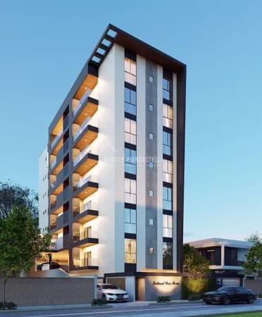 Apartamento com 1 suíte + 2 quartos, no Saguaçu.