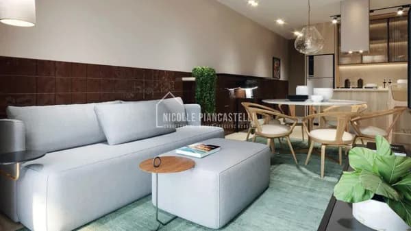 Apartamento com 1 suíte + 2 quartos, no Anita Garibaldi